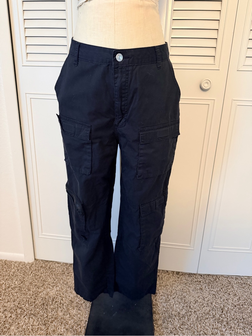 Black Cargo Pants